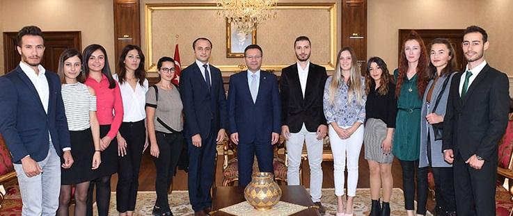 Vali Olimpiyat Yıldızları’nı ağırladı