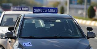 Sürücü kursu sınavında değişikli