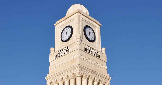 Darıca’nın Saat Kulesi tamam