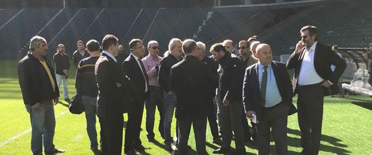 GHSİM stadı teslim aldı