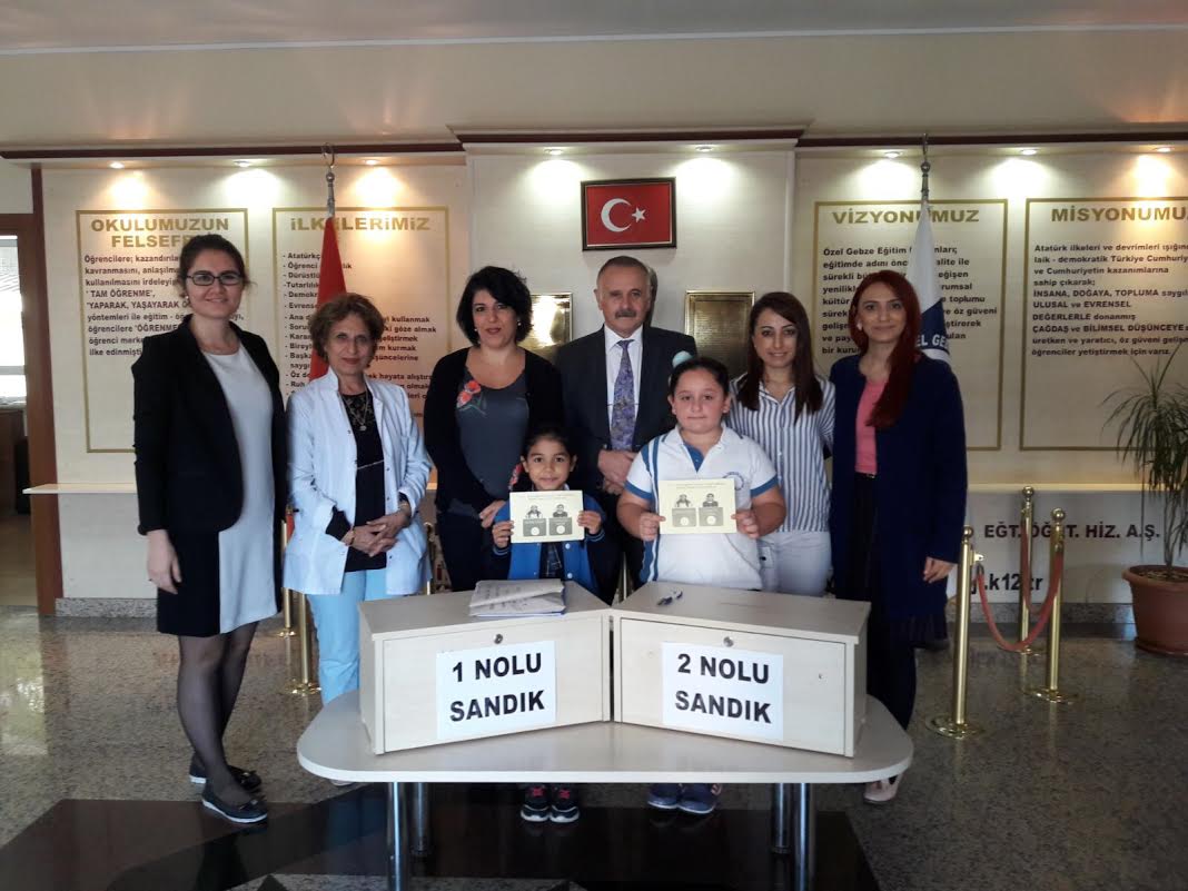 Özel Gebze’de seçimler yapıldı