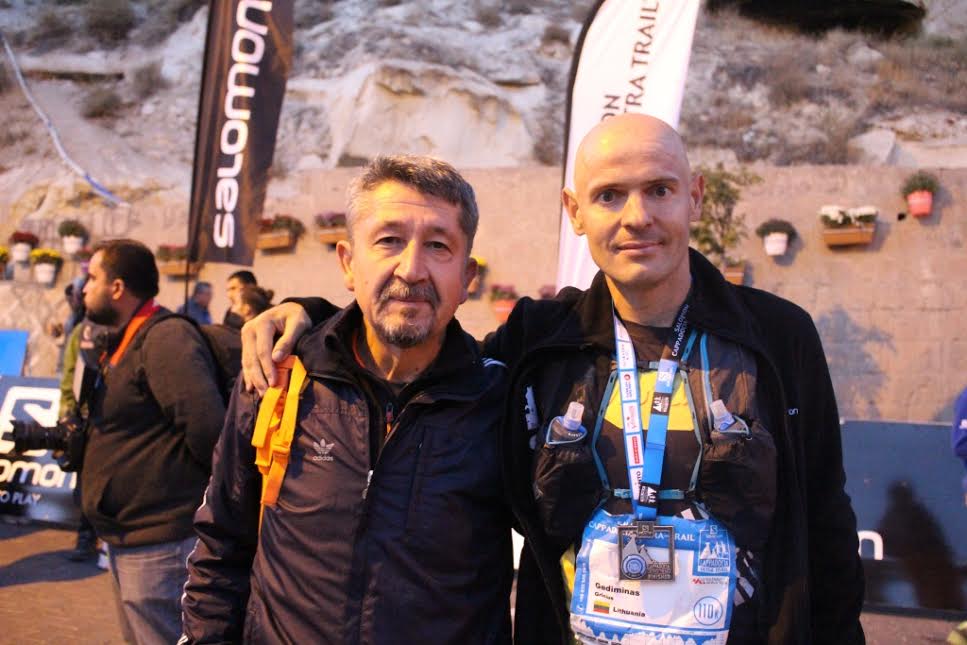 Rıdvan Şükür, Cappadocia Ultra Trail birincisini tebrik etti
