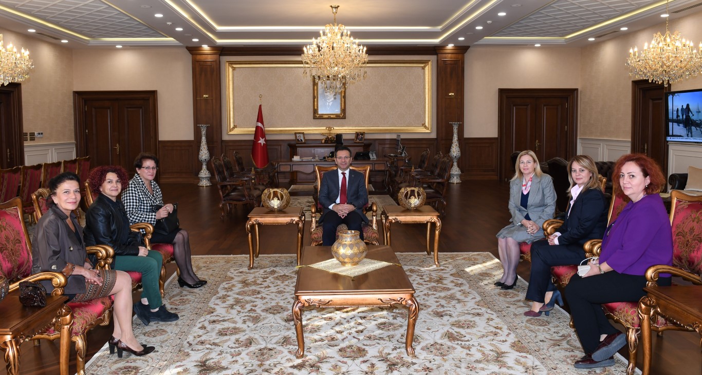 Vali Aksoy ile görüştüler