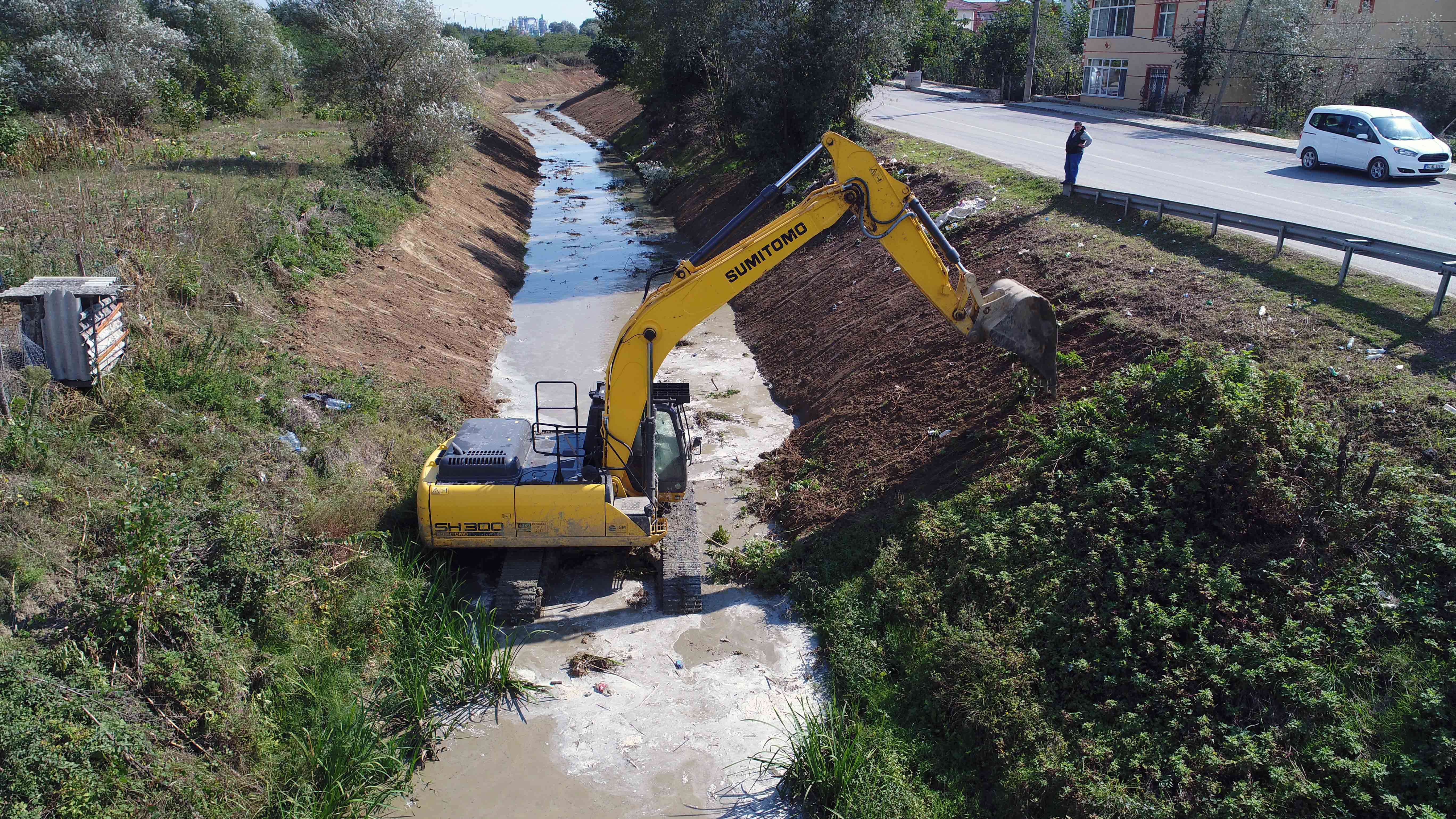 505 km yağmursuyu hattı