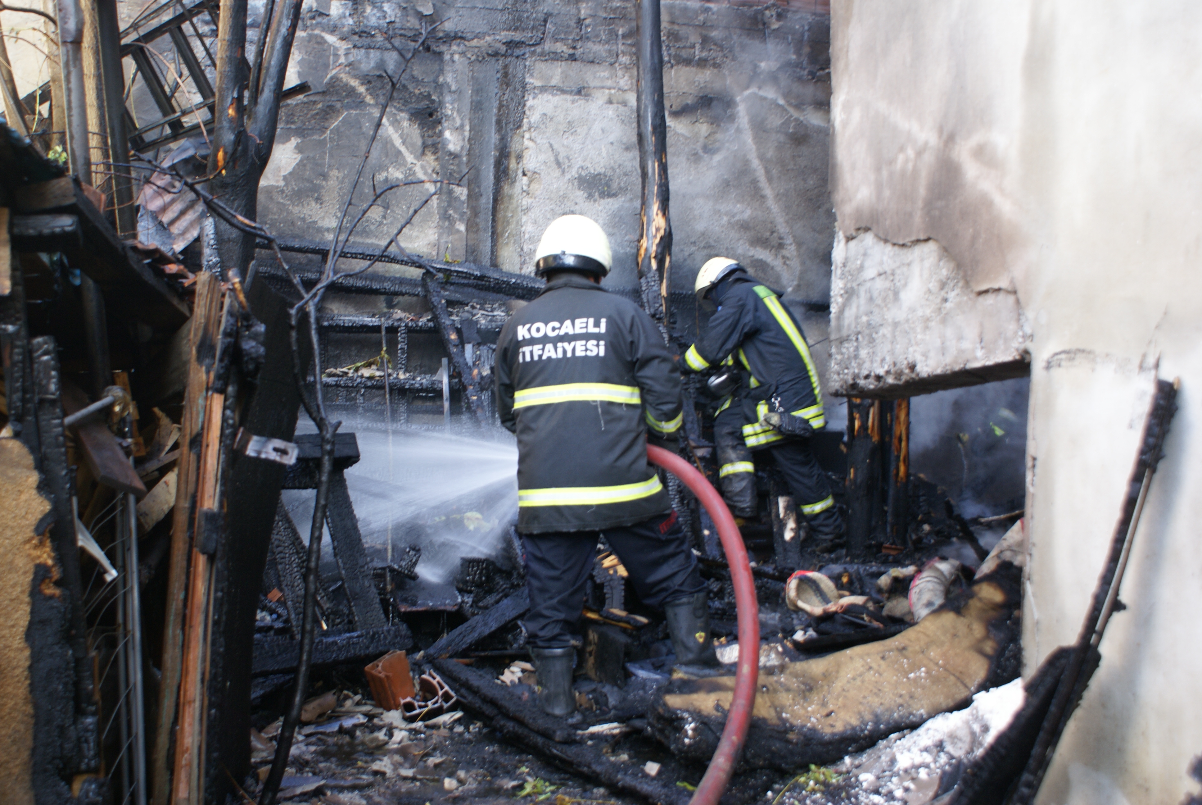 Yangın paniğe neden oldu!