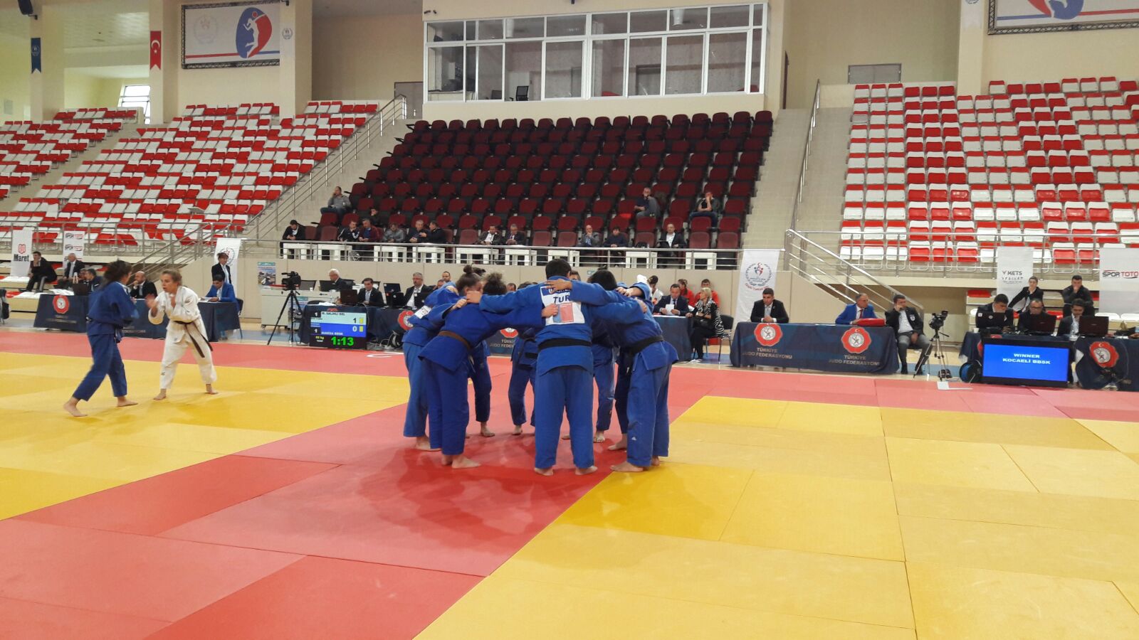 Judocuların boşu yok