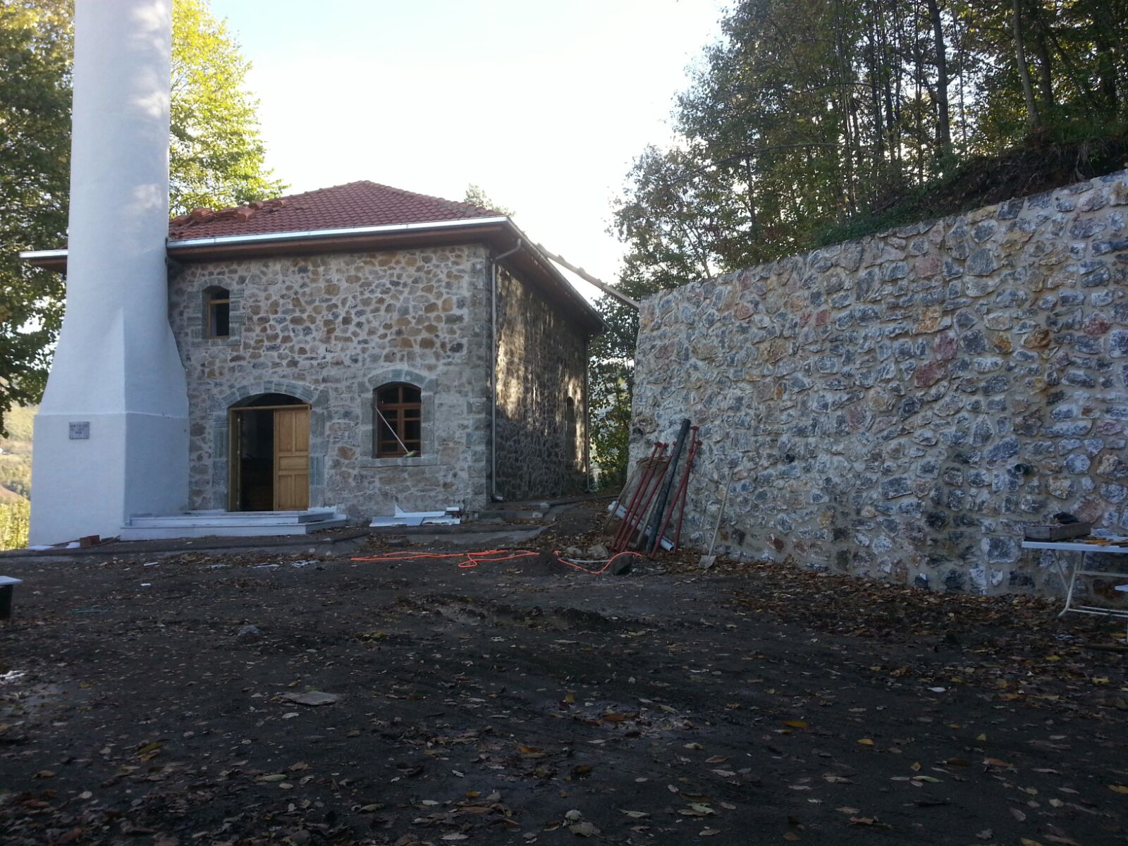 Servetiye Taş Camii şekilleniyor