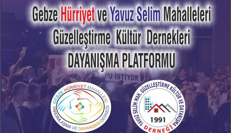 Hürriyet-Yavuzselim Derneği vatandaşları uyardı