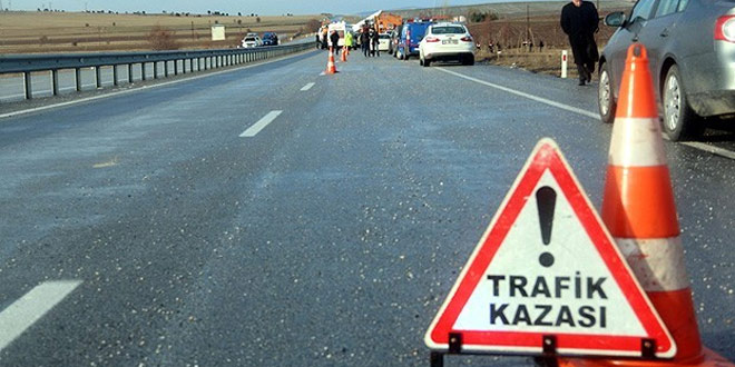 Trafik kazası:  4 yaralı