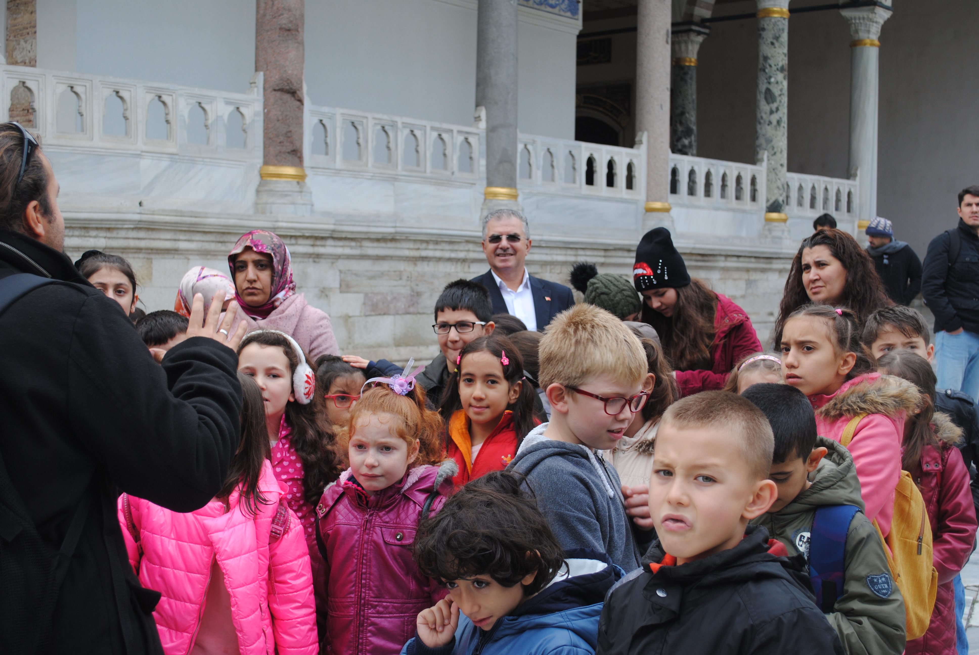 Dersin konusu yerinde işlendi