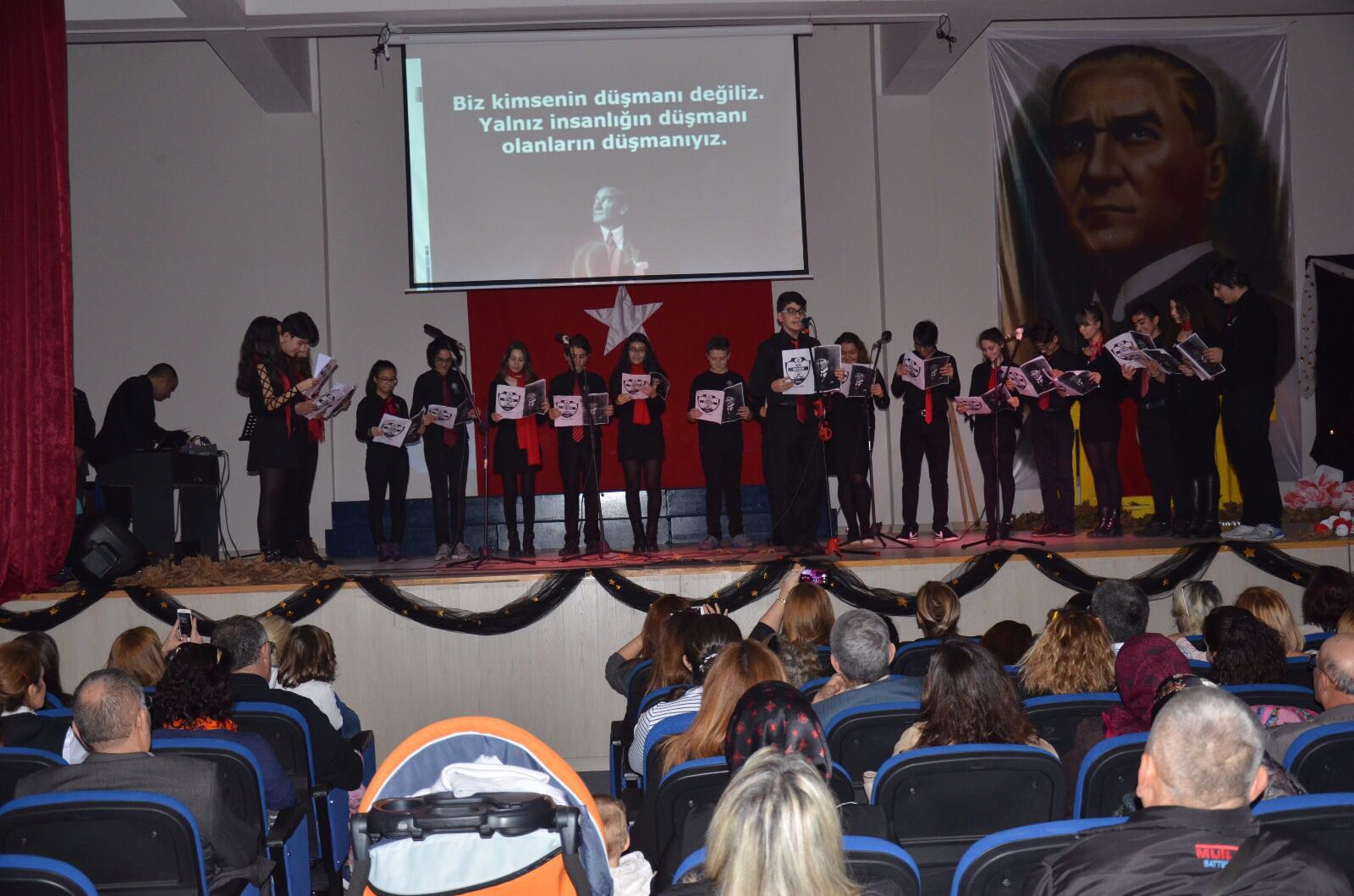 Özel Seymen’de Atatürk anıldı