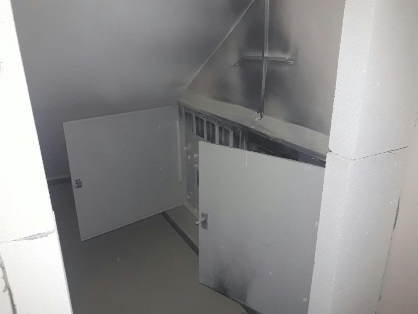 Elektrik panosu tutuştu