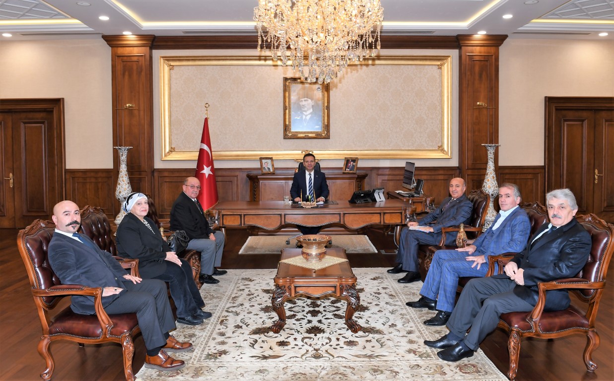 Esnaf Odaları Vali Aksoy ile görüştü