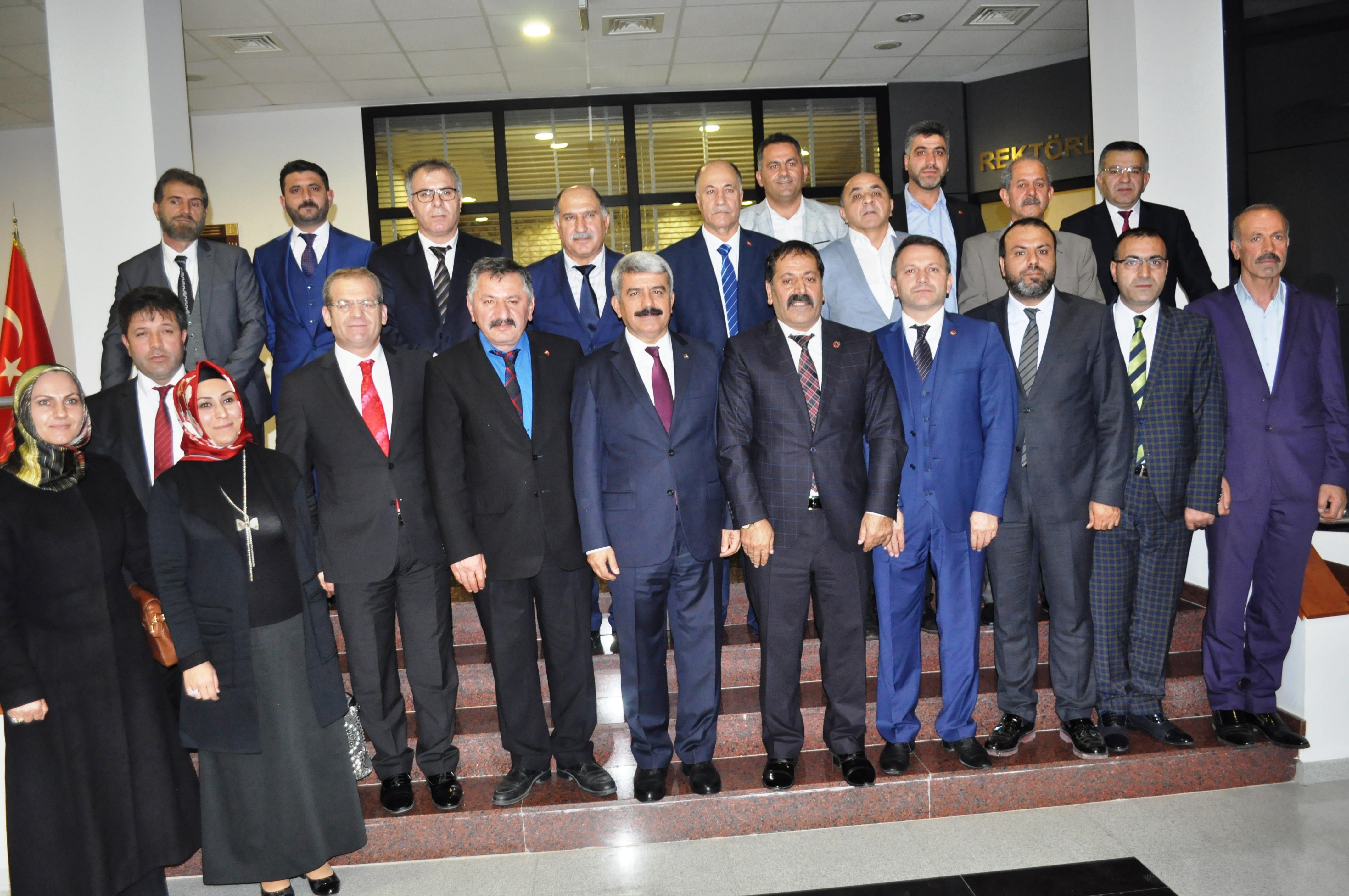 KEDFE’den Rektör Hülagü’ye ziyaret