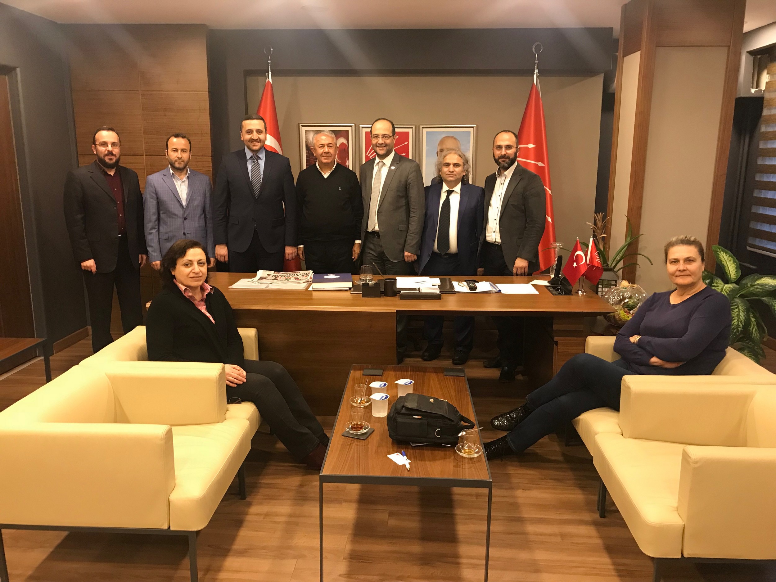 ASKON’dan CHP’ye ziyaret