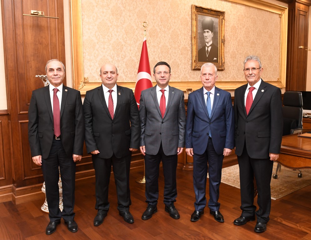 Vali Aksoy ile görüştüler