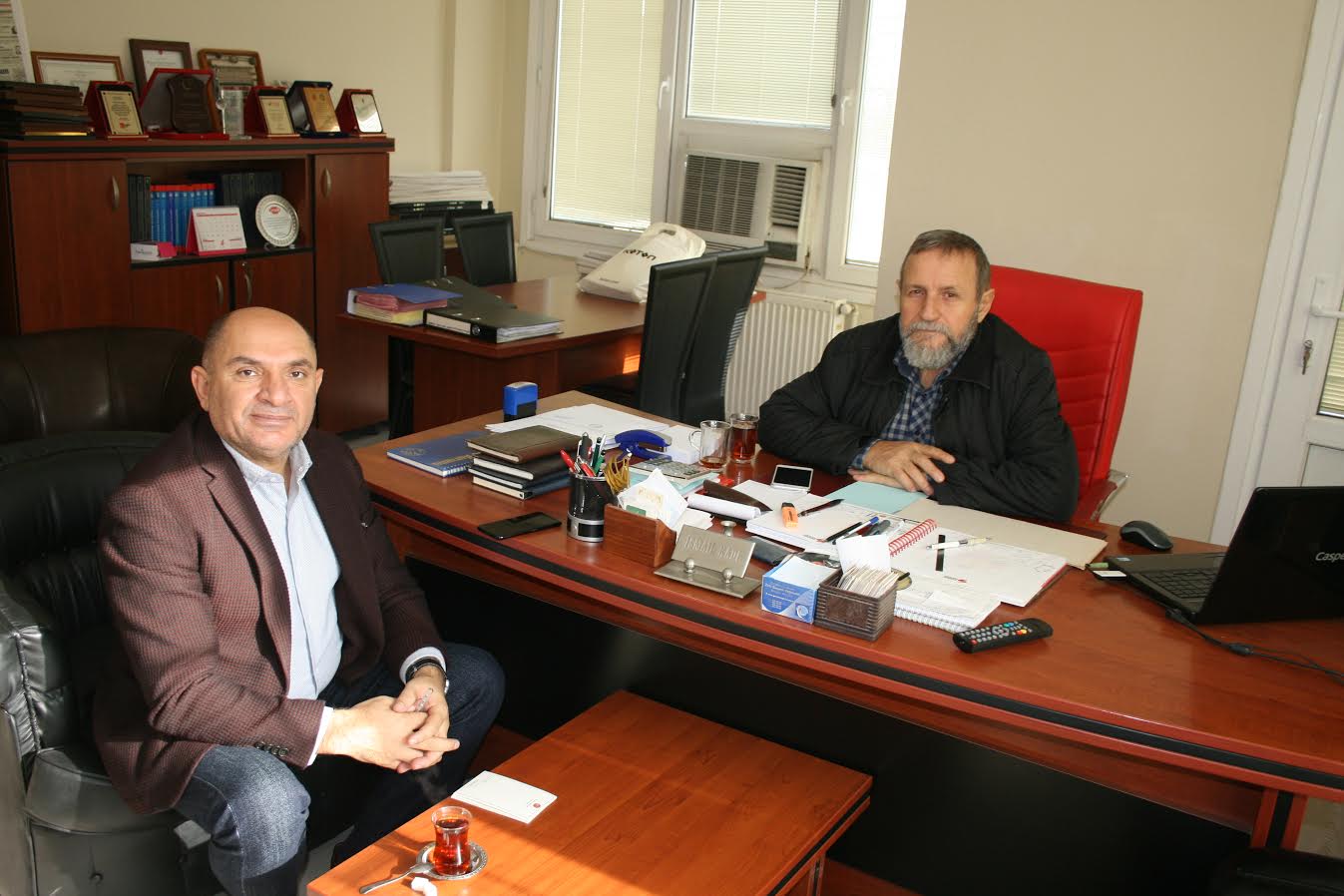 Tarhan’dan gazetemize ziyaret