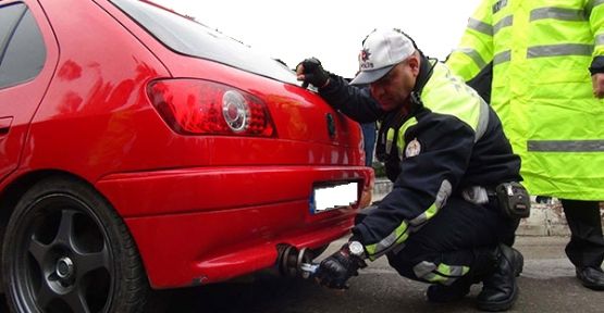 Abart egzoz kullananlara ceza