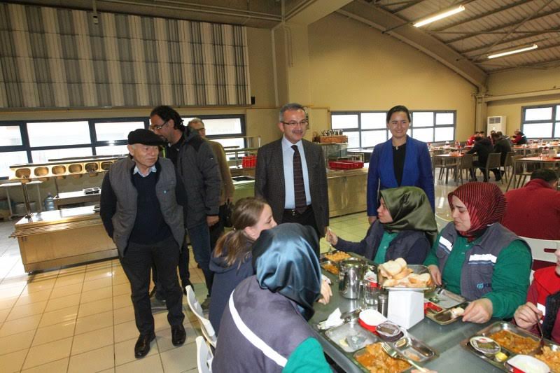 Köşker’den fabrika ziyareti