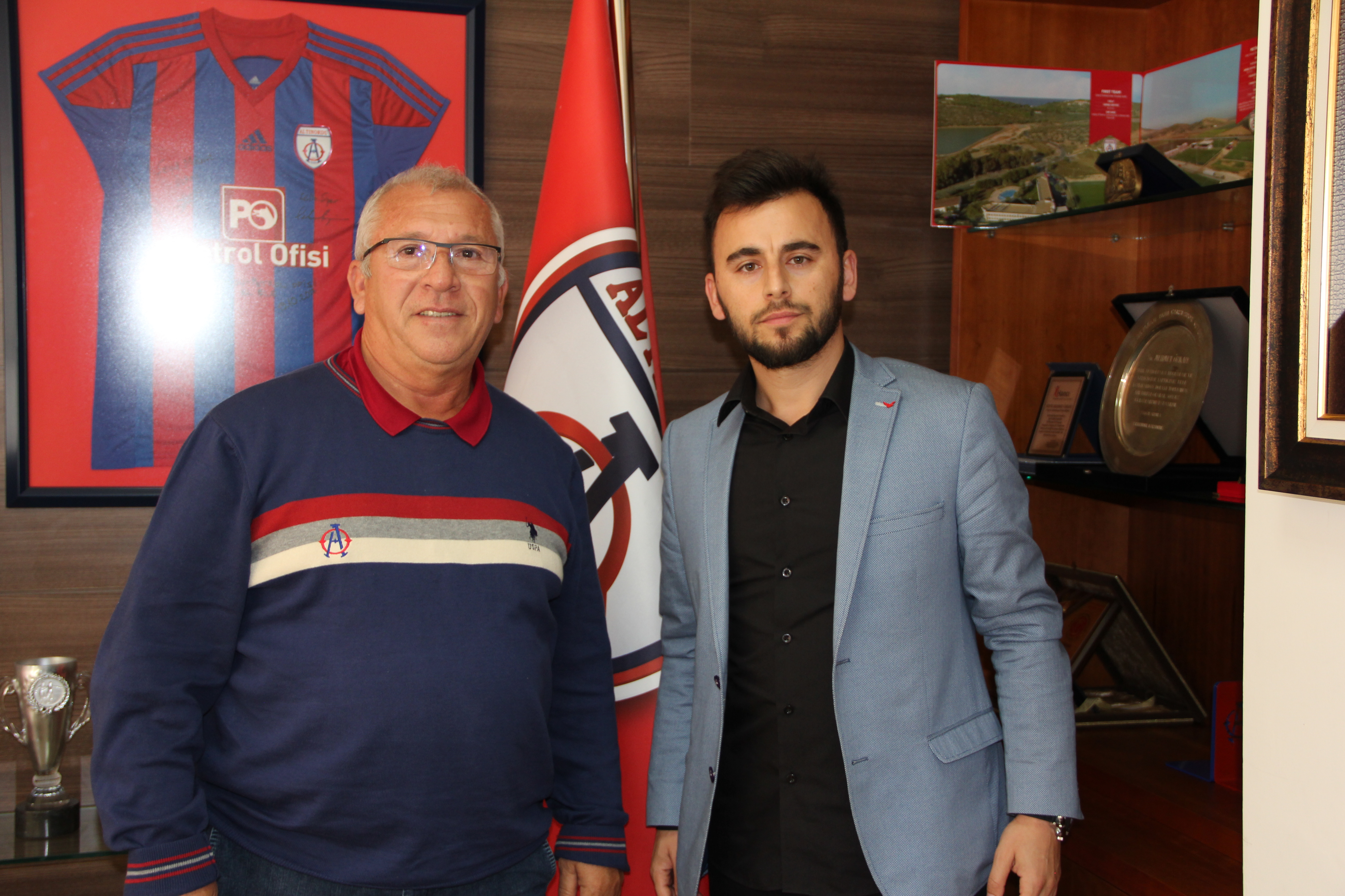 ÇAĞLAYAN ALTINORDU KULÜBÜNÜ ZİYARET ETTİ