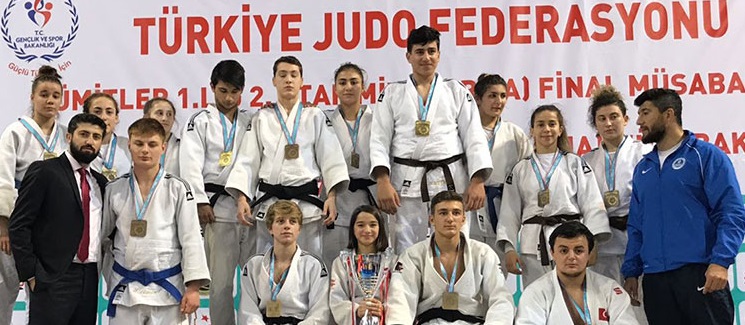 Ümitler Judo 1. Lig’de şampiyon Kağıtspor