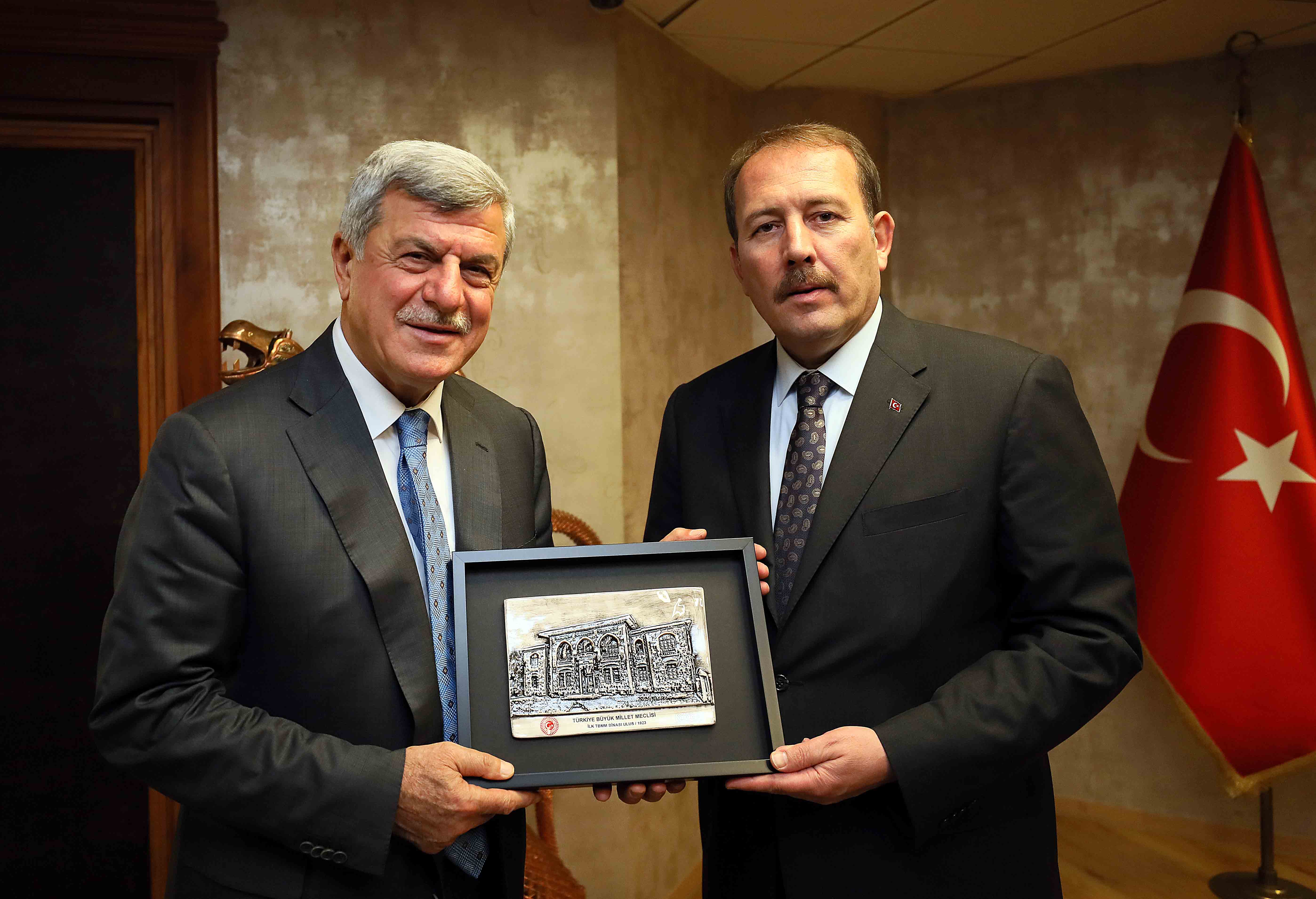 Harun Karacan, Karaosmanoğlu ile görüştü