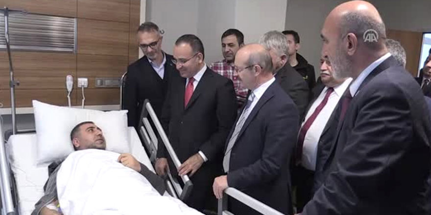 Okur’u hastanede ziyaret etti