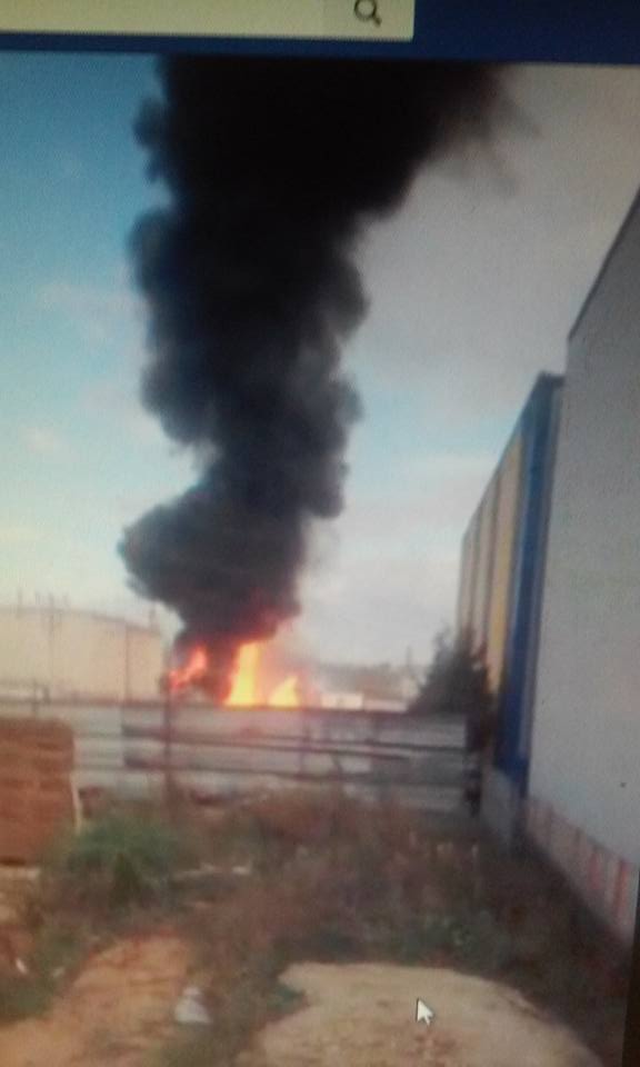 Balçık’ta korkutan yangın