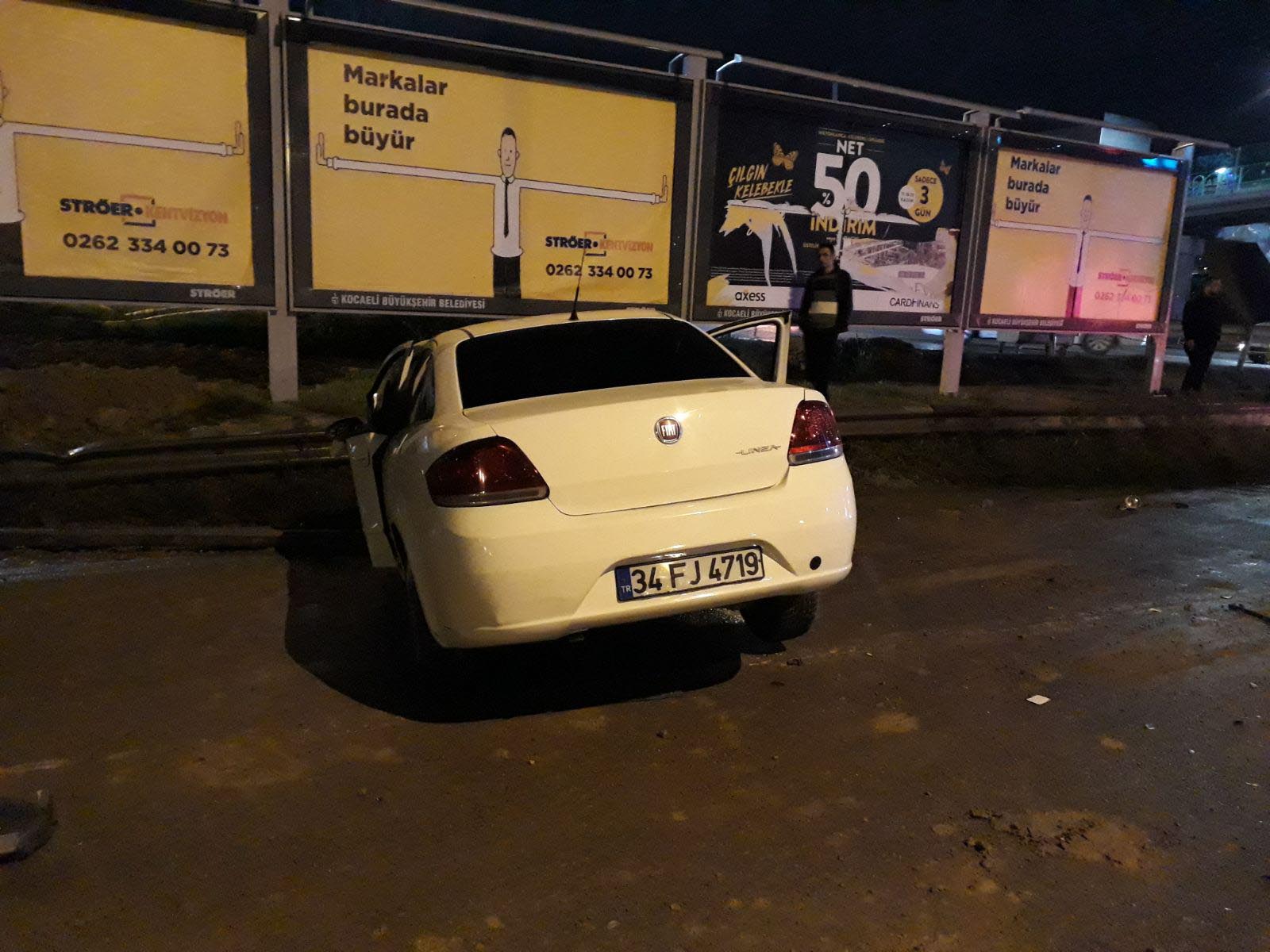 Gebze’de kaza: 2 yaralı