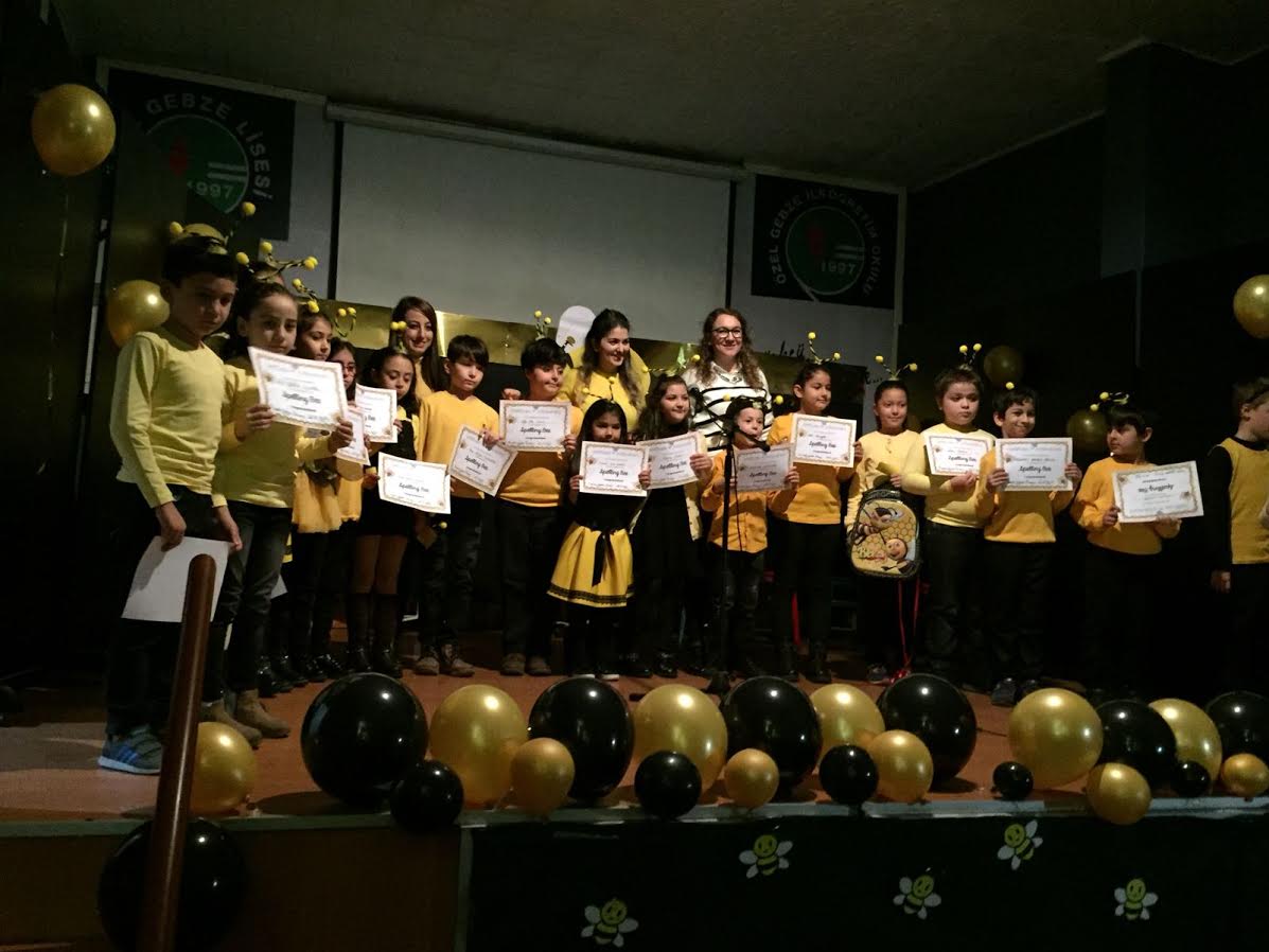 Özel Gebze’de Spelling Bee yarışması
