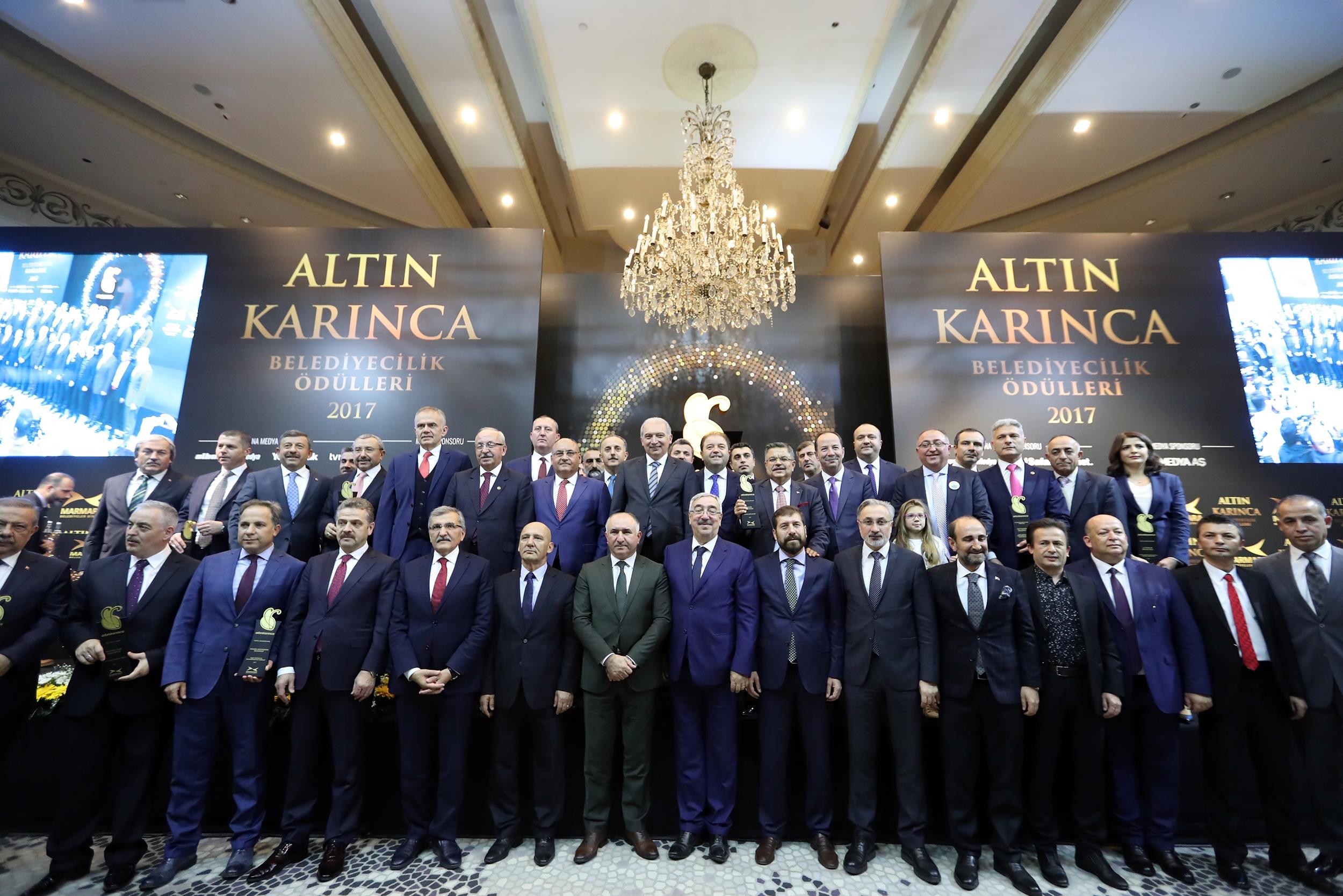 Darıca Belediyesi’ne  Altın Karınca Belediyecilik Ödülü