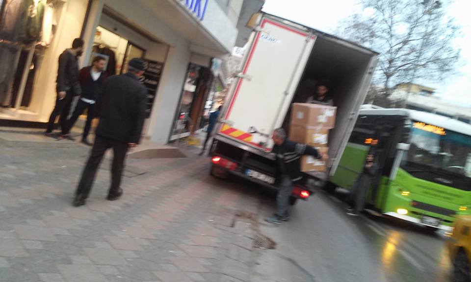 Her sabah aynı görüntü