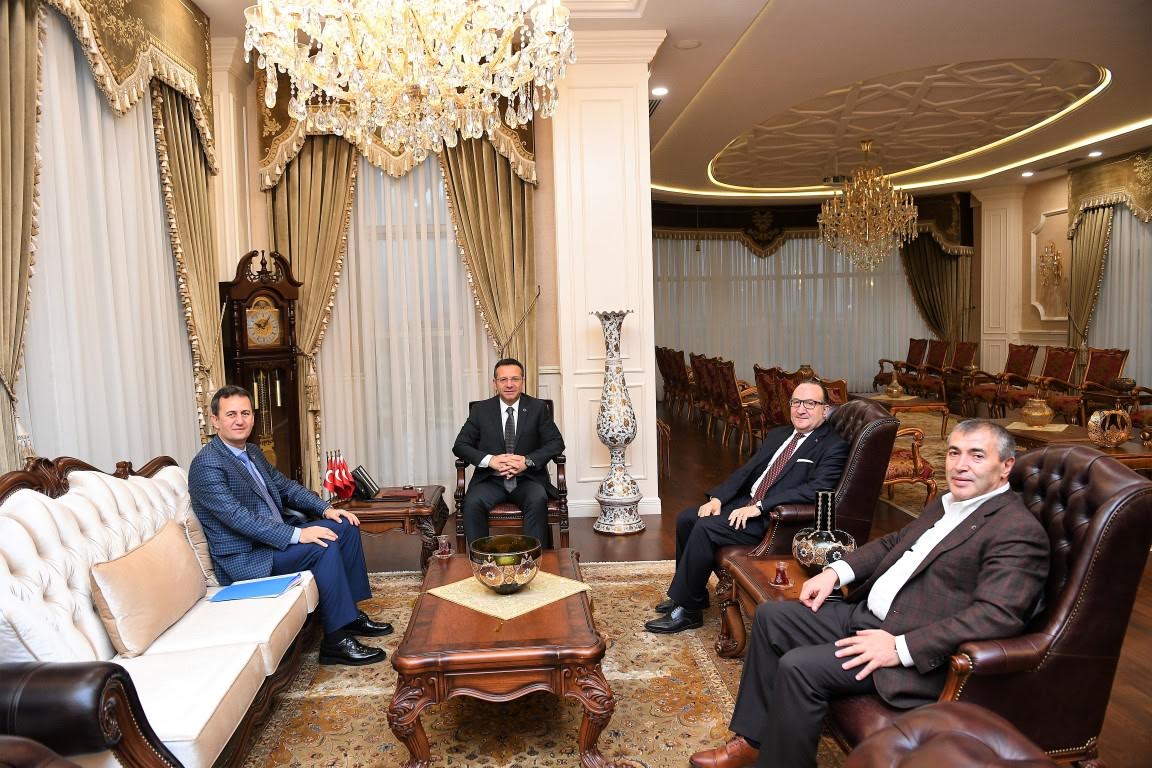 Vali Aksoy’u ziyaret ettiler