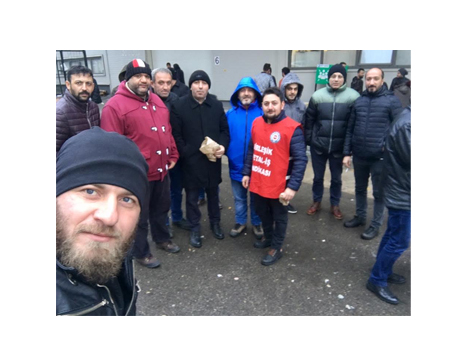  8 işçi işten atıldı, eylem başladı