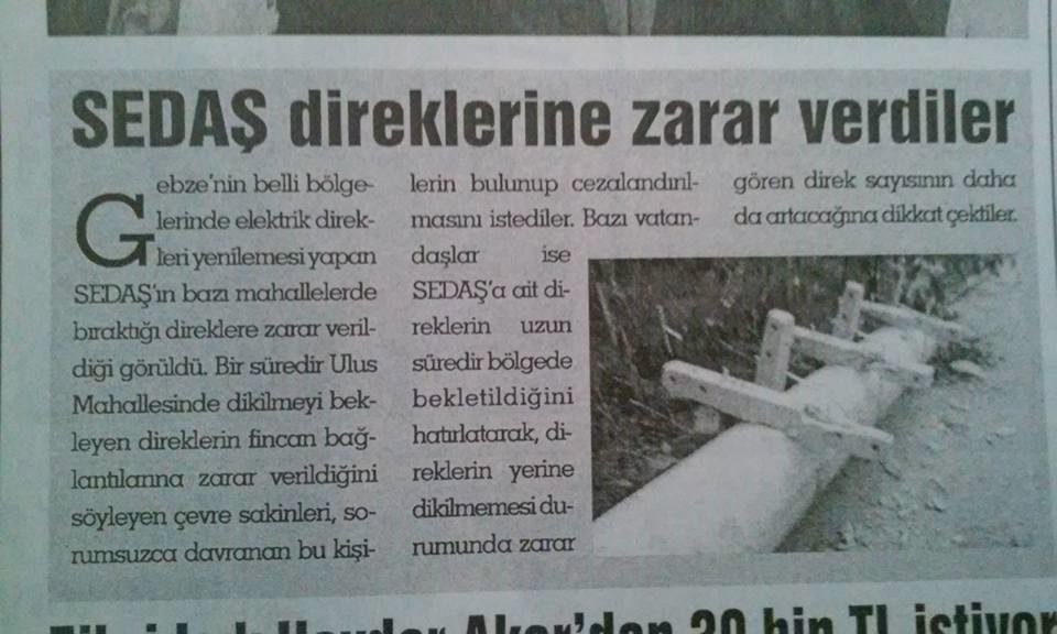 Yüklenici firmaya uyarıda bulunuldu