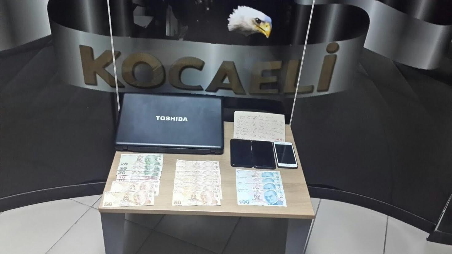 GEBZE'DE:  Yasa dışı bahis oynatan 4 kişi tutuklandı