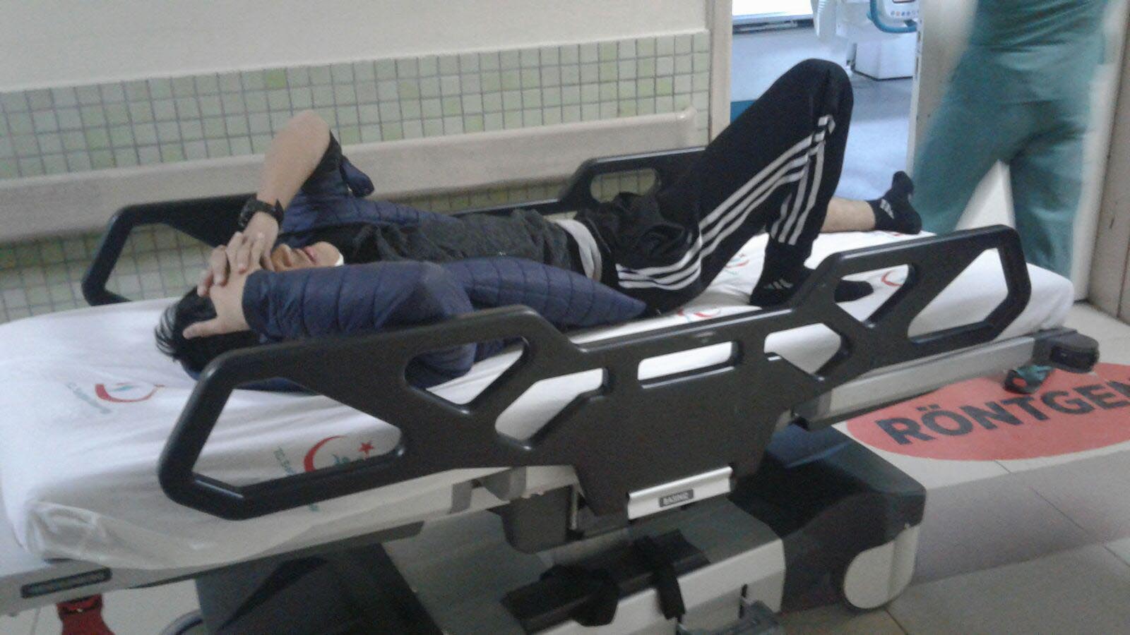 Otomobil çarpıp kaçtı