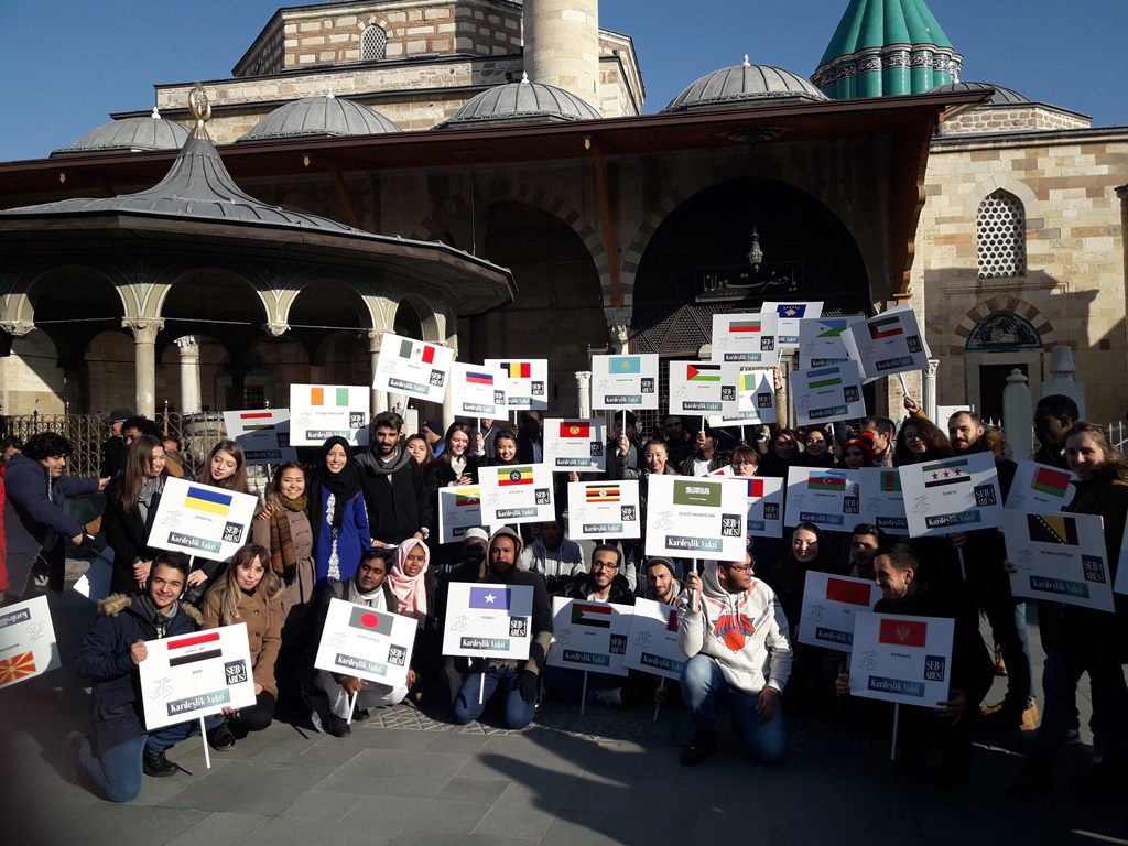 Öğrenciler  Konya’ya götürüldü