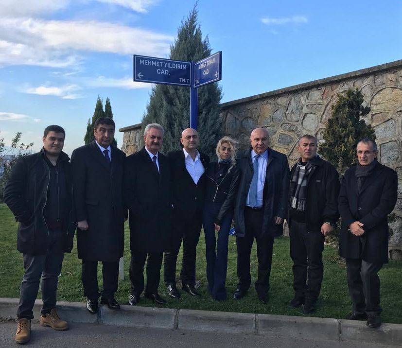 Yıldırım’ın ismi caddeye verildi