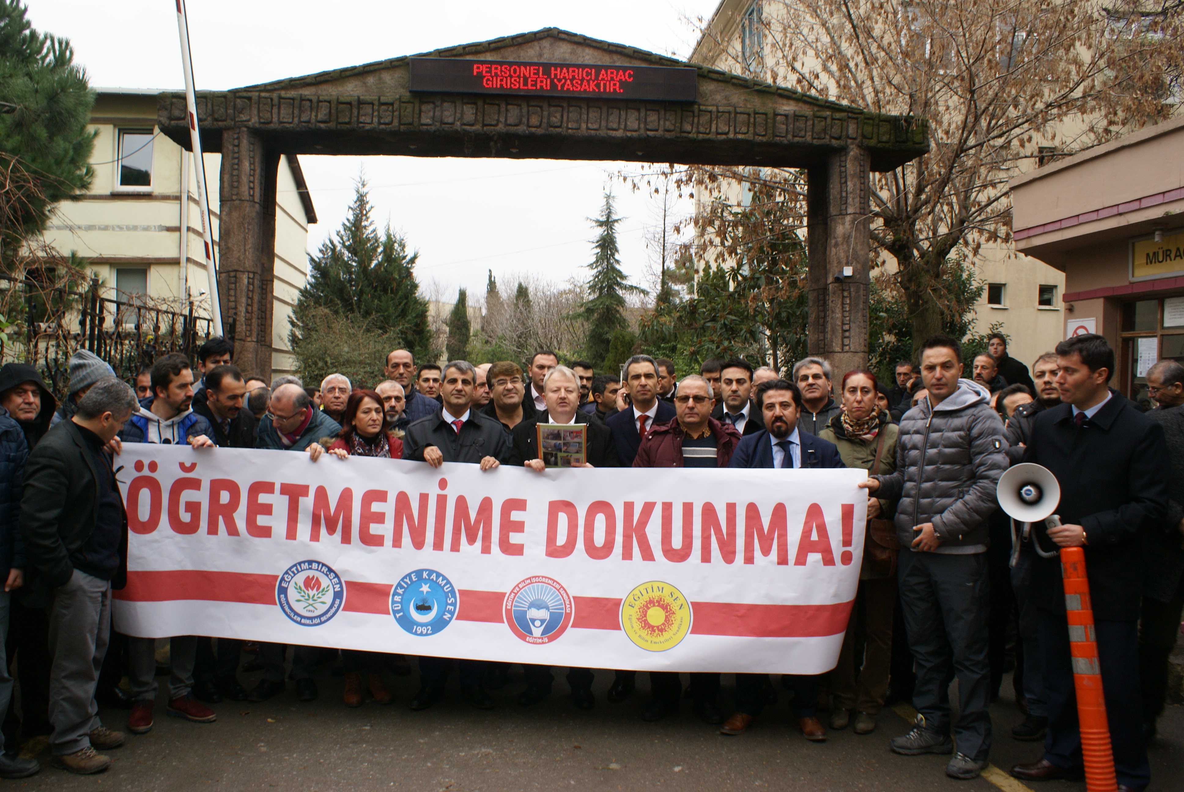 Eğitimcilerden cinayete ortak tepki