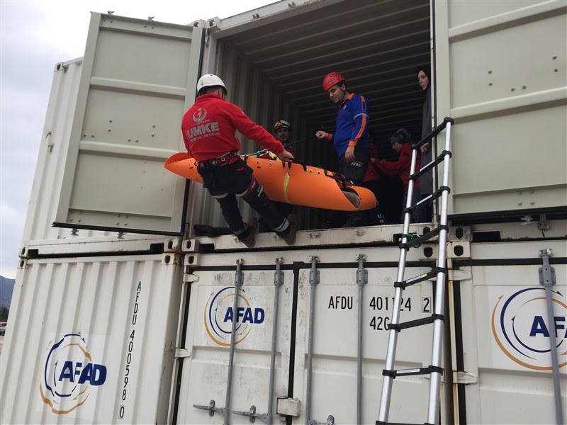 AFAD’dan UMKE ekibine kurtarma eğitimi