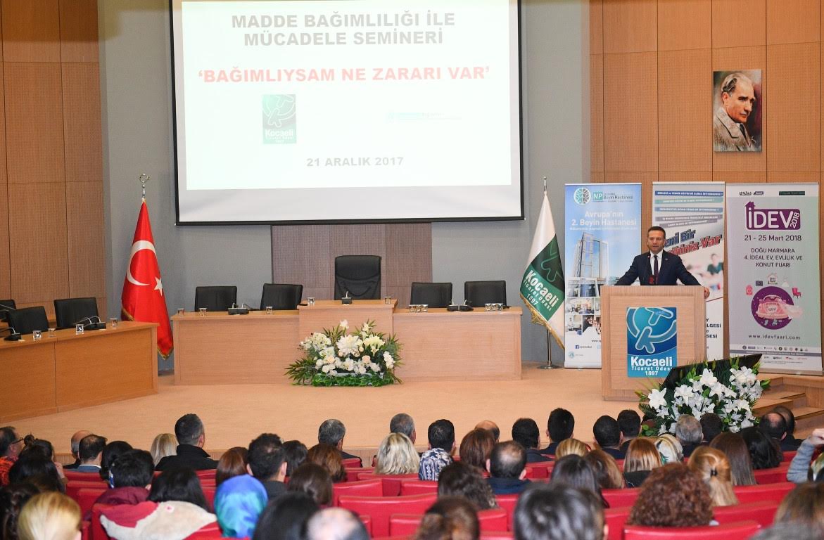 Madde bağımlılığı ile mücadele anlatıldı