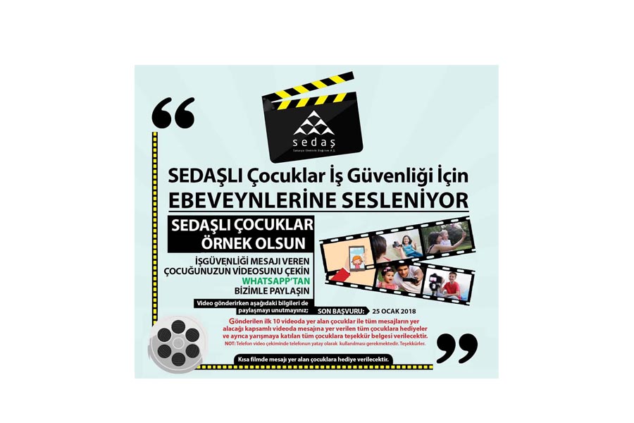 SEDAŞ’lı çocuklar ilke imza atacak