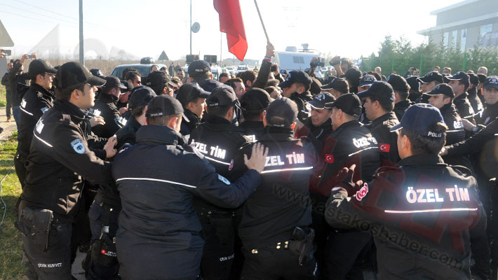Posco işçisine polis müdahalesi! Çok sayıda gözaltı var