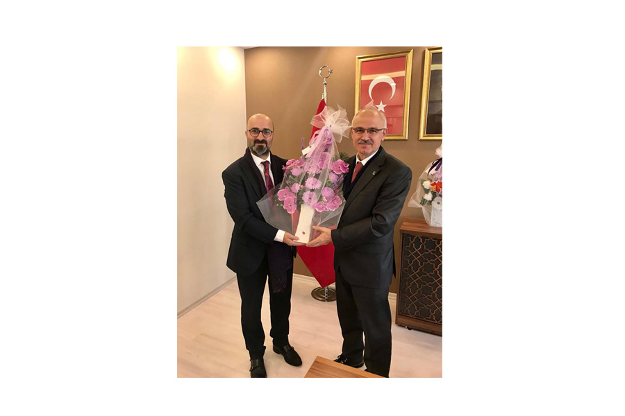 FIRTINA TS’DEN  İRFAN AYAR’A HAYIRLI OLSUN ZİYARETE          