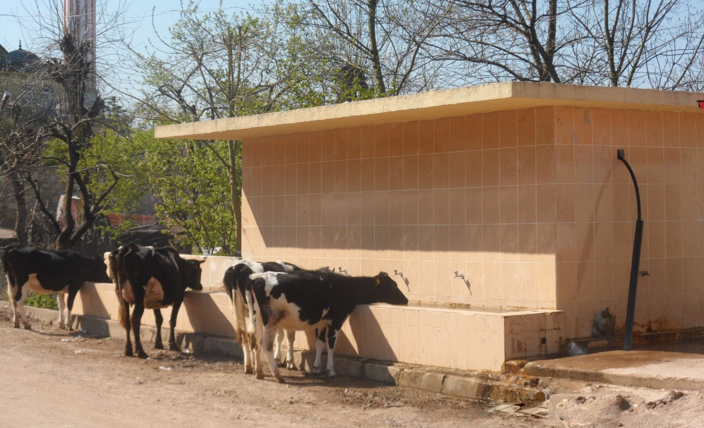 Köylere su deposu yapılıyor