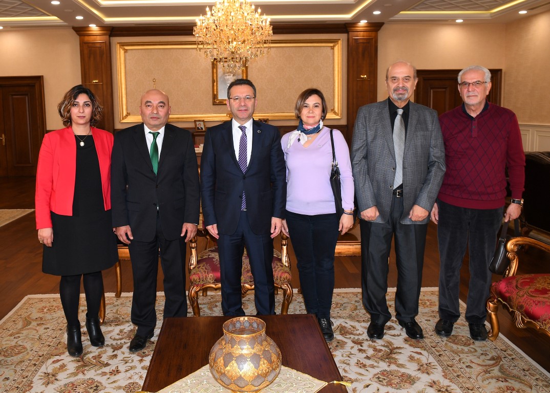 Vali Aksoy ile görüştüler