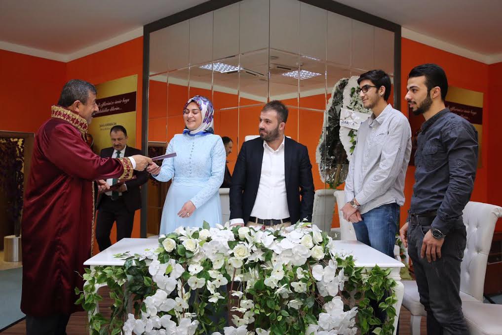 Darıca’da son nikahı Karabacak kıydı