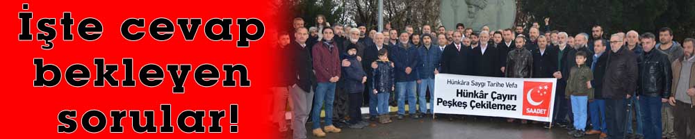 İşte cevap bekleyen sorular!