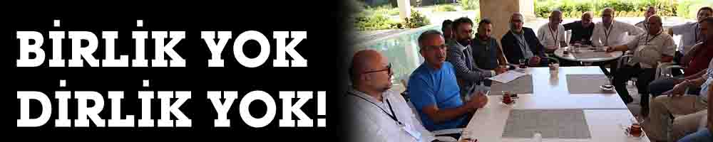 BİRLİK YOK DİRLİK YOK!